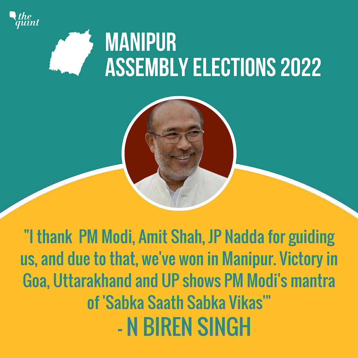 Manipur Election Results 2022 BJP Garners 32 Seats, Wins the State Polls