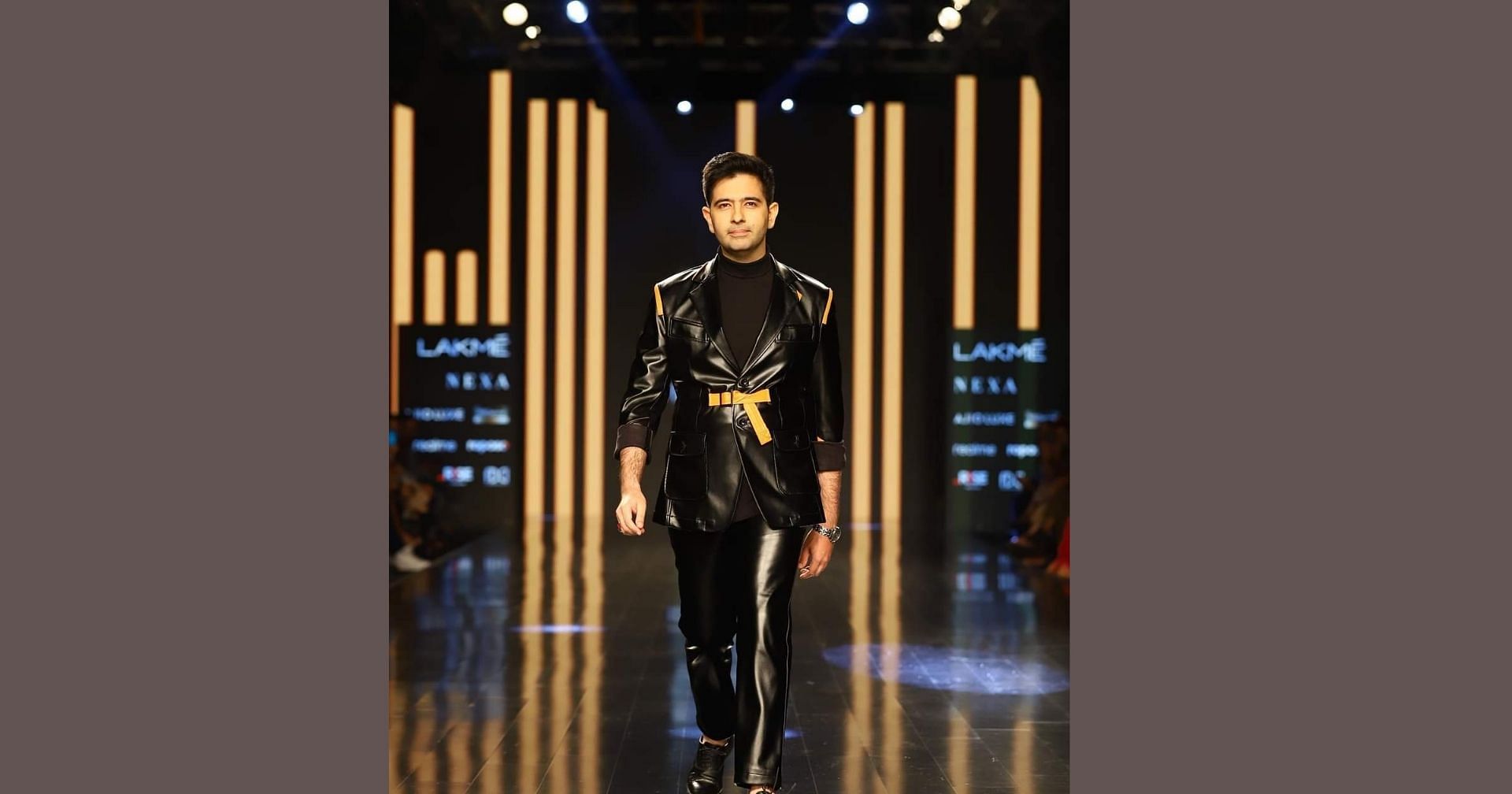 Aap Leader And Rs Mp Raghav Chadha Turns Model Walks Ramp At Lakme Fashion Week 8926