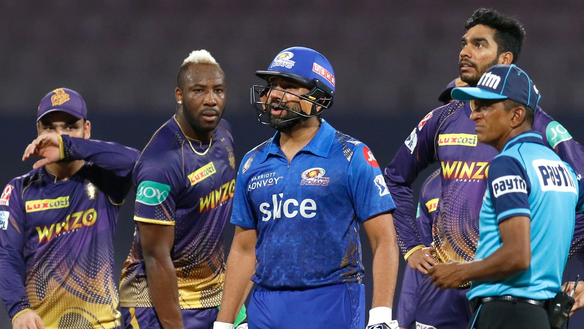 IPL 2022: Rohit Sharma Dismissed Controversially Against KKR