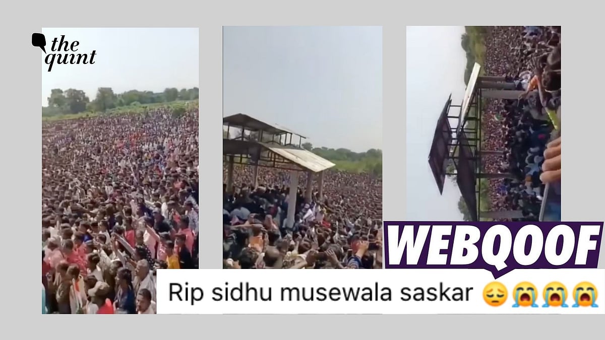 FactCheck No, This Is Not a Video of Punjabi Artist Sidhu Moose Wala