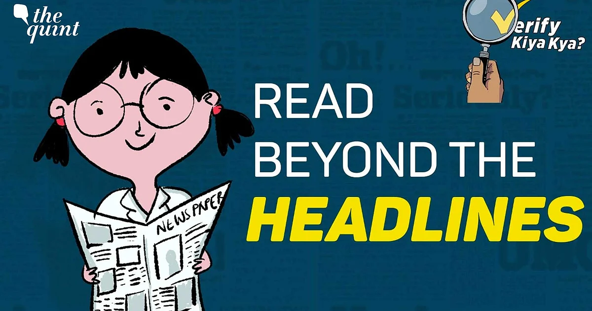 Video Verify Kiya Kya Tricked By Misleading Headlines Read Beyond Them Video Verify Kiya Kya Tricked By Misleading Headlines Read Beyond Them