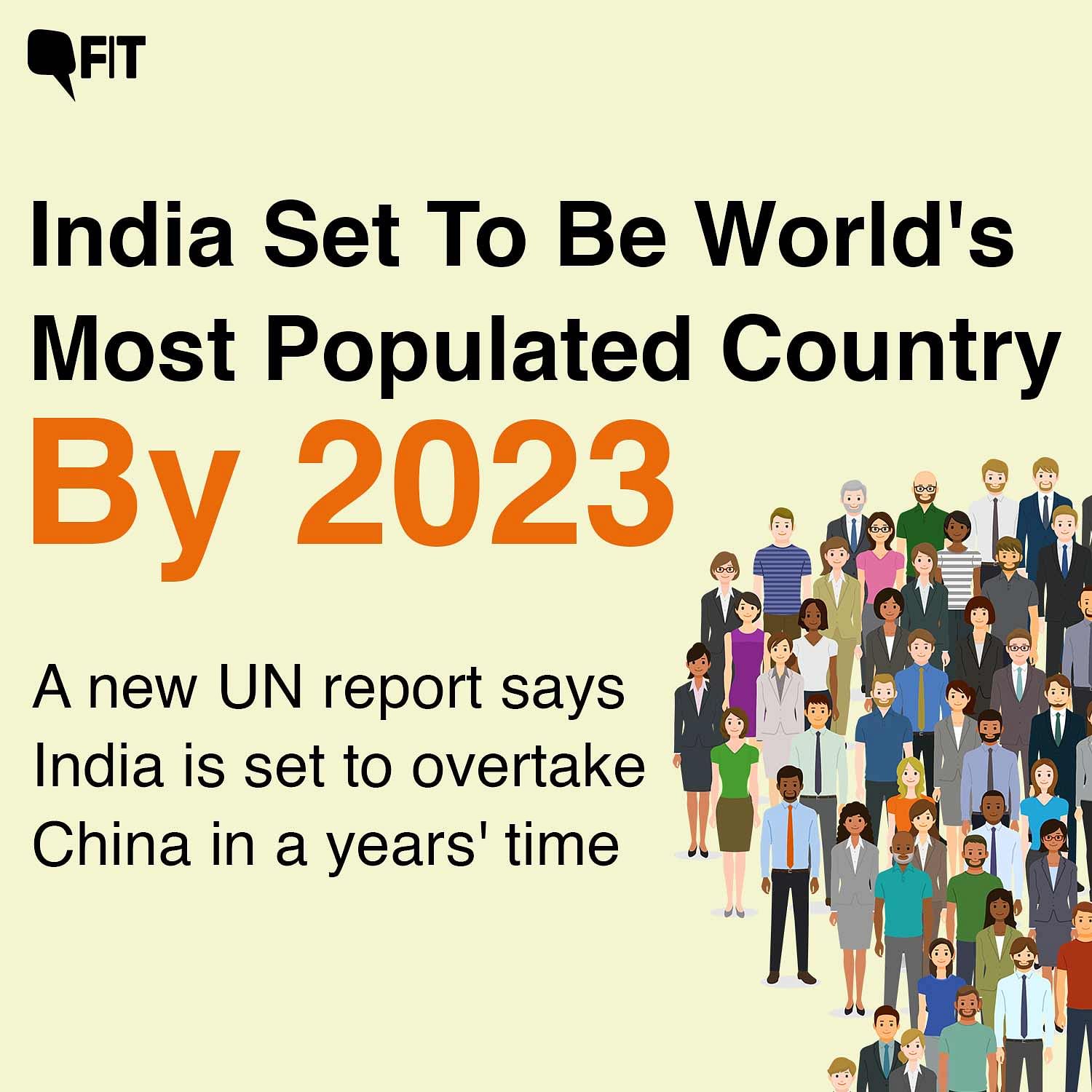 UN Report: India's Population To Overtake China By 2023, Touch 1.7 ...