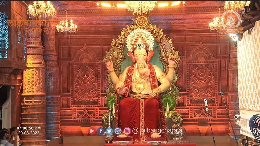 Ganesh Chaturthi 2022 Lalbaugcha Raja How And Where To Watch The 24 Hours Live Darshan Of 7288