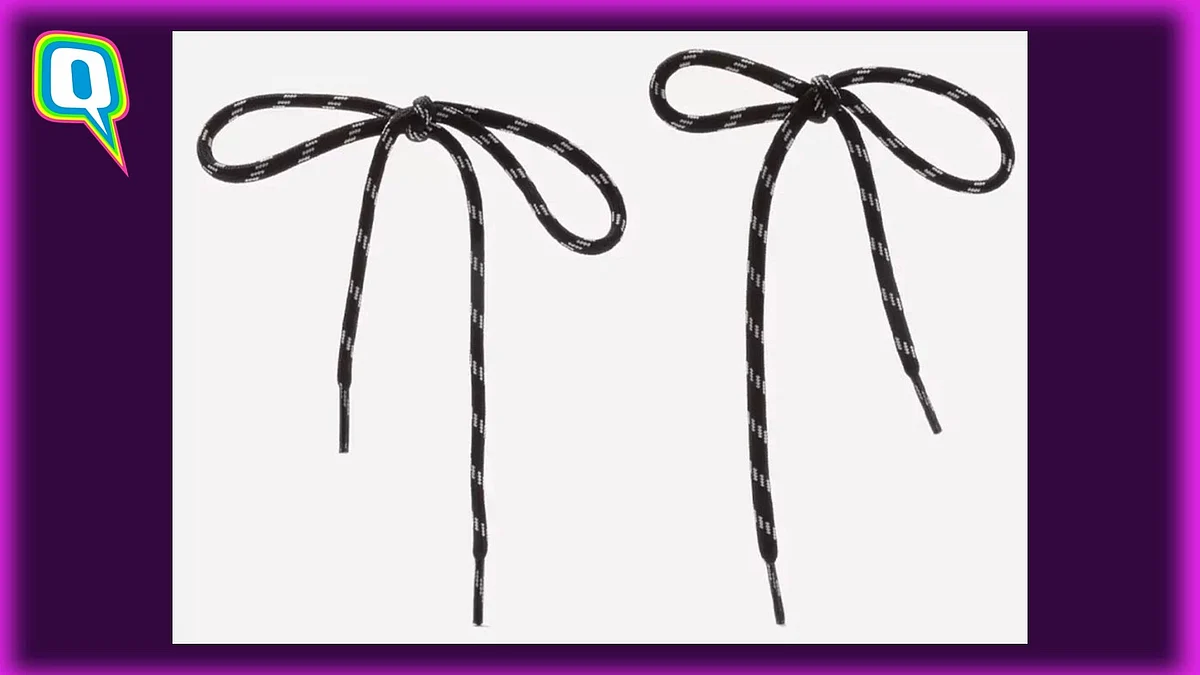 Shoelace earrings 2025