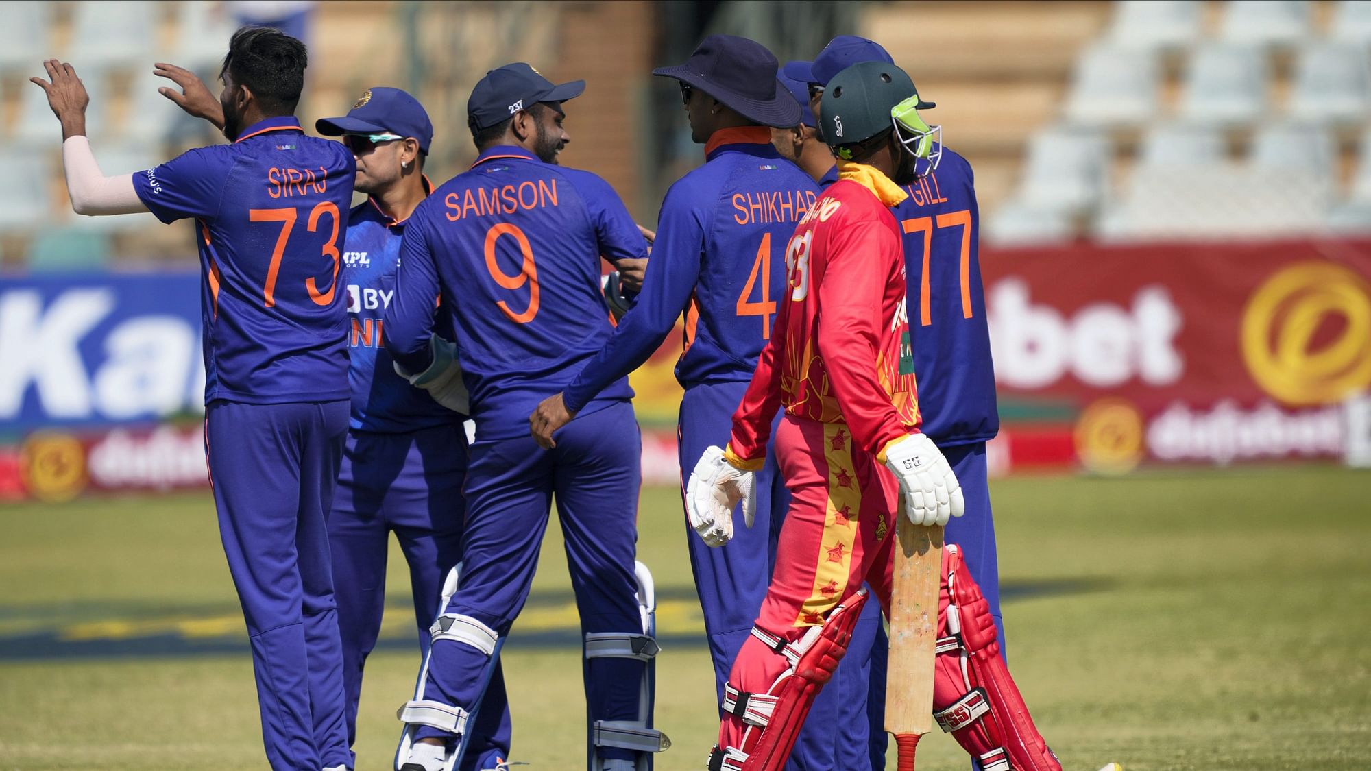 India Vs Zimbabwe 2nd ODI India Beat Zimbabwe by 5 Wickets to Win