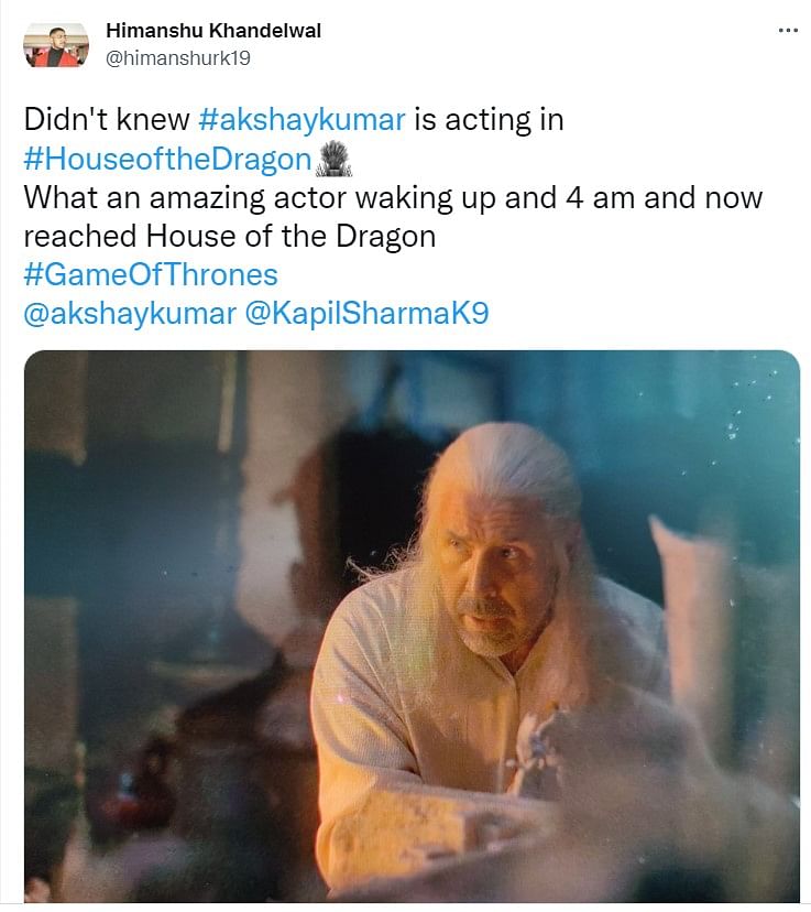 Netizens Find Akshay Kumar’s Doppelganger In GOT Prequel; Memes Are ...