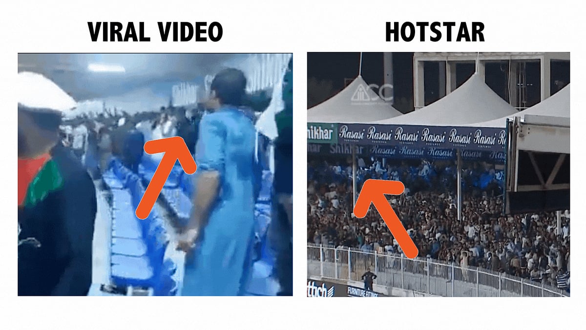 FactCheck No, A Dancing Pakistan Cricket Fan Did Not 'Provoke