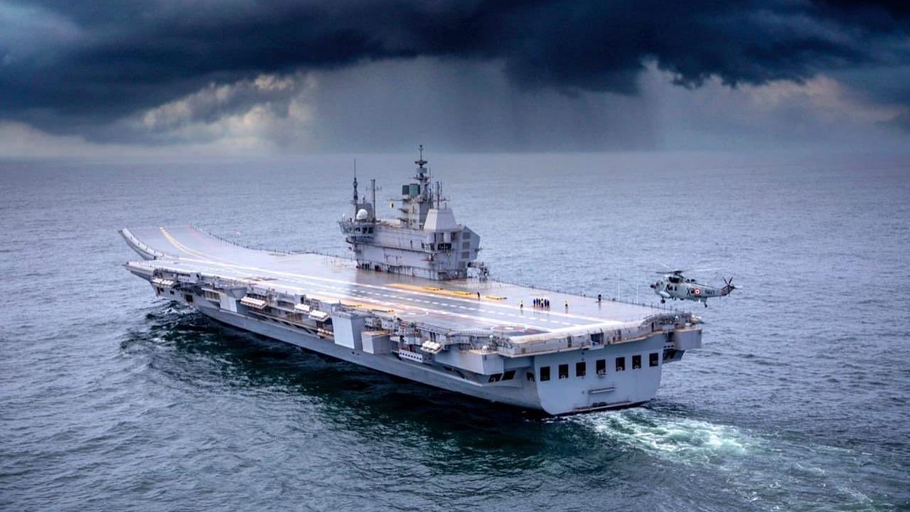 Photos: PM Modi Commissions India's 1st Indigenous Aircraft Carrier INS ...