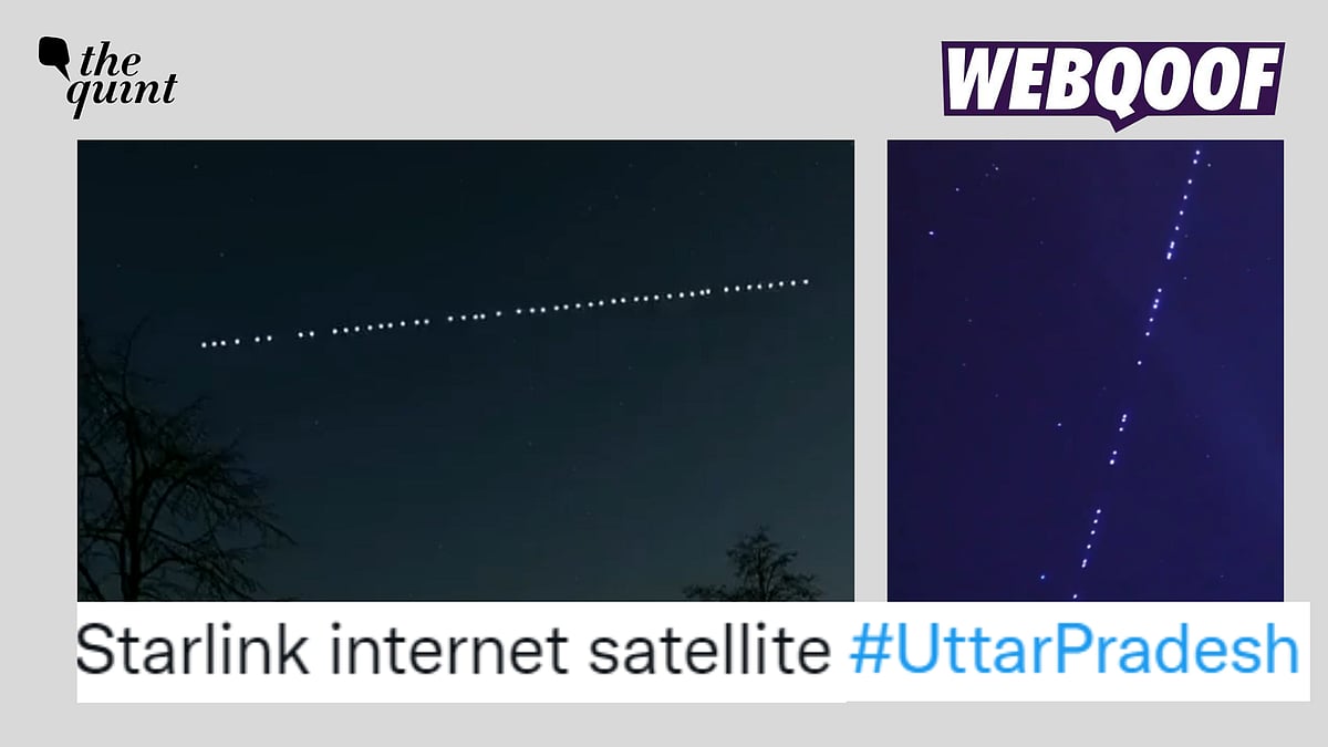 Factcheck Old Visuals of SpaceX Starlink Satellite Passed Off as
