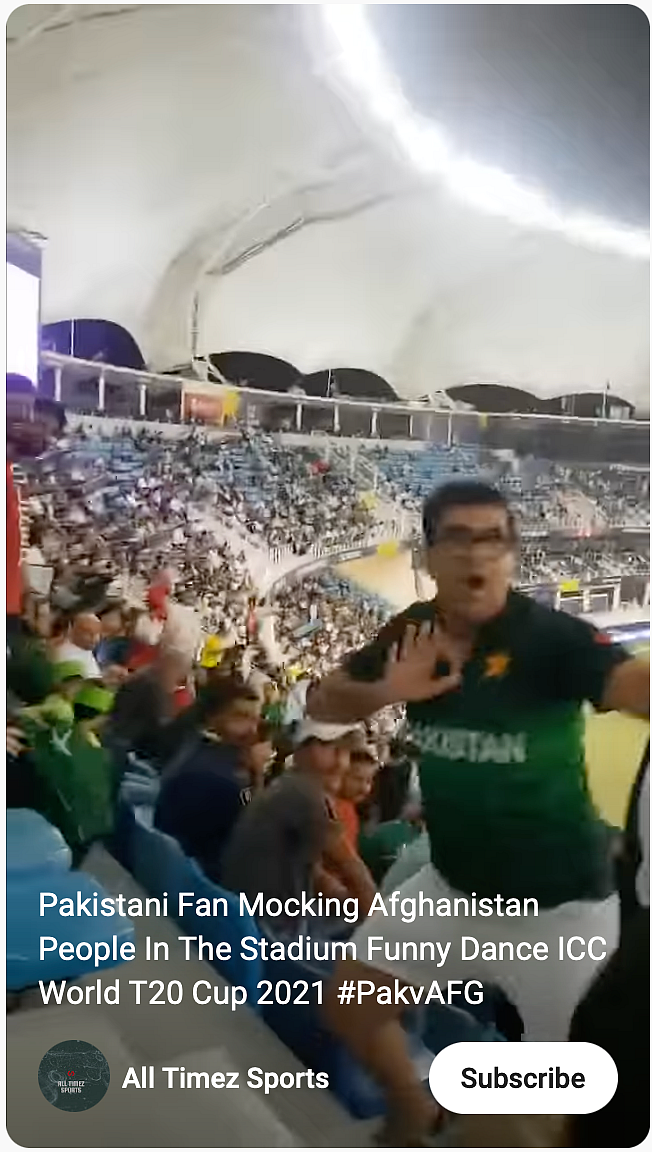 FactCheck No, A Dancing Pakistan Cricket Fan Did Not 'Provoke