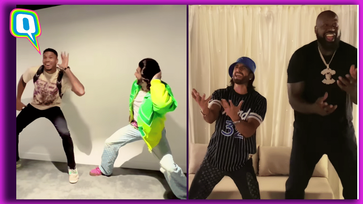 Ranveer Singh gets Shaquille O'Neal to do Khali Bali with him. Watch