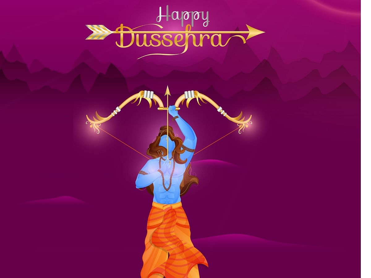 Happy Dussehra Festival wishes images and greetings - Indiater