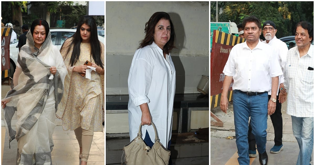 In Photos Farah Khan, Johnny Lever & Other Celebs Attend Tabassum's