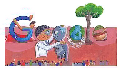 Google Doodle Features Shlok Mukherjee’s Doodle4Google Art; See the