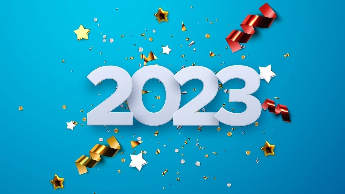 Happy New 2023 Year Vector Holiday Illustration Of Paper Cut 2023 Numbers With Sparkling Jpg S 1024x 
