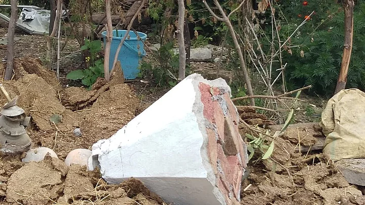 Plane Crashes Into Temple In MP s Rewa Pilot Dead