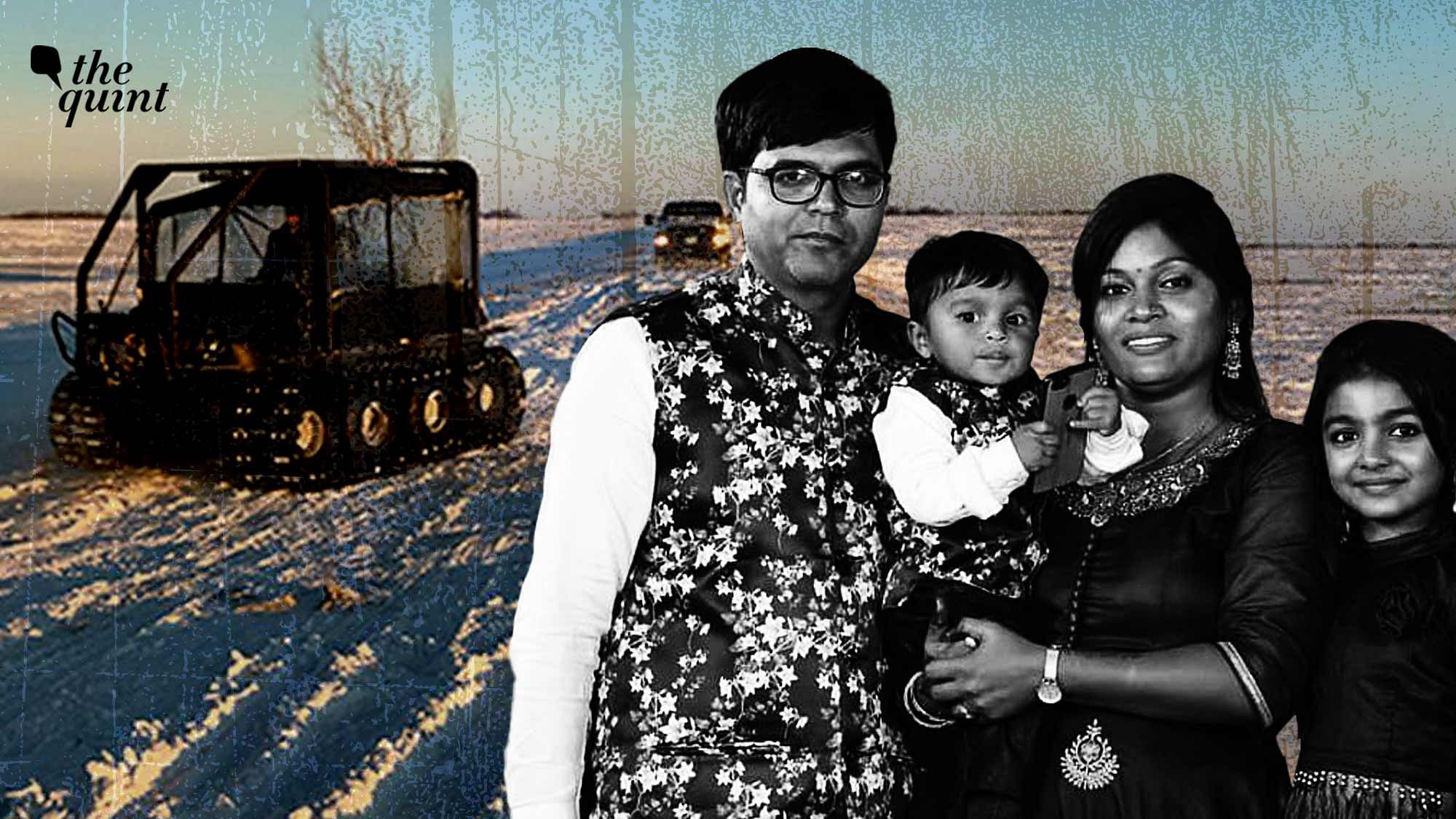 A Year After Indian Family Was Found Frozen On US-Canada Border, Police ...