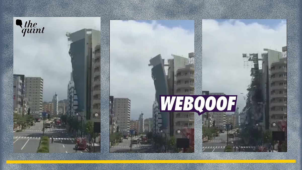 FactCheck Old Video of a Building Collapsing in Japan Shared as