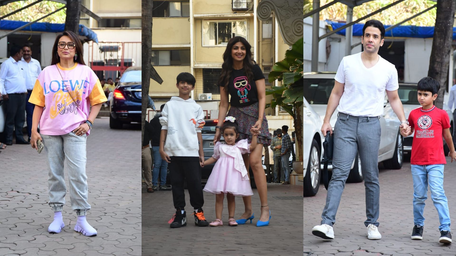 Pics: Rani Mukerji & Others At Shilpa Shetty's Daughter Samisha's ...