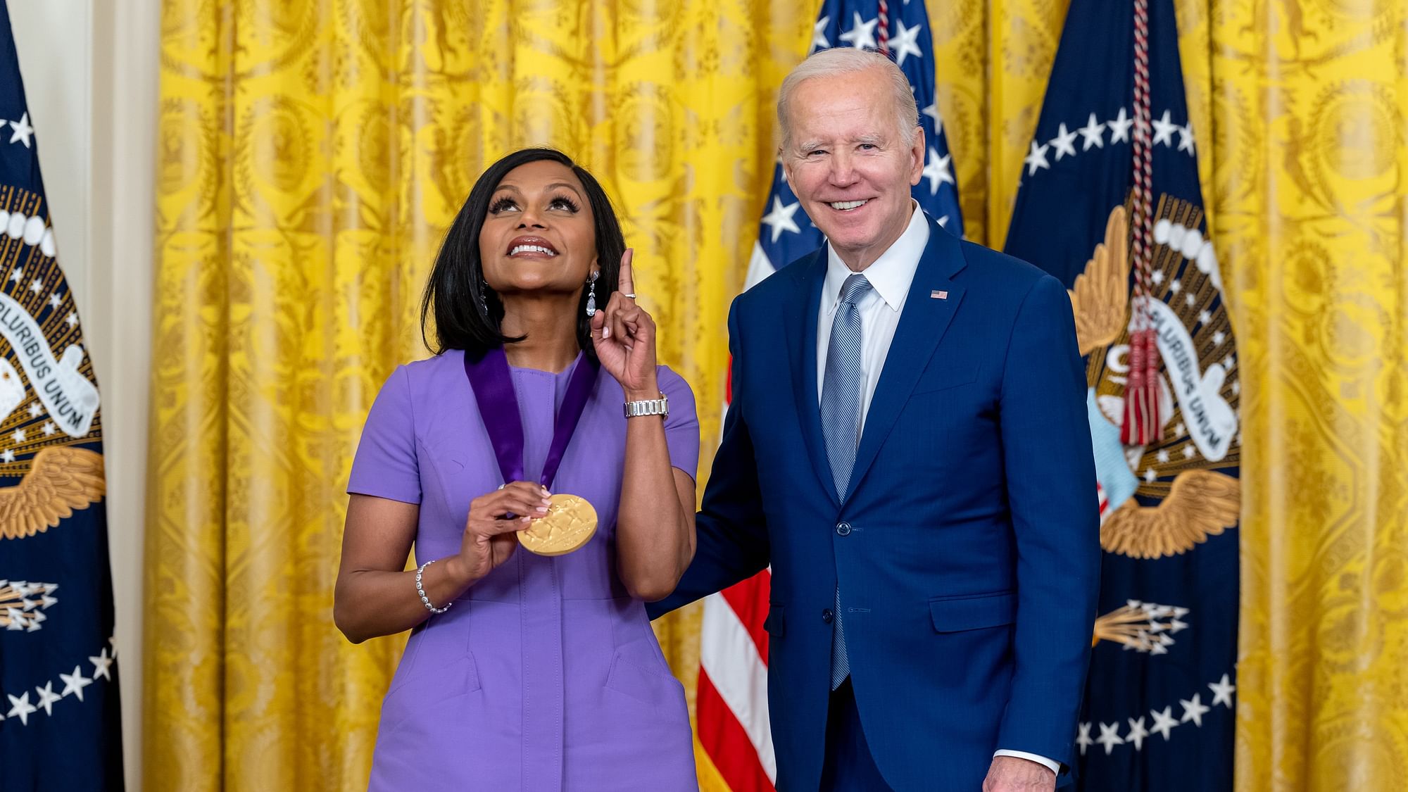 Photos: Joe Biden Awards National Medal Of Arts To Indian-American ...