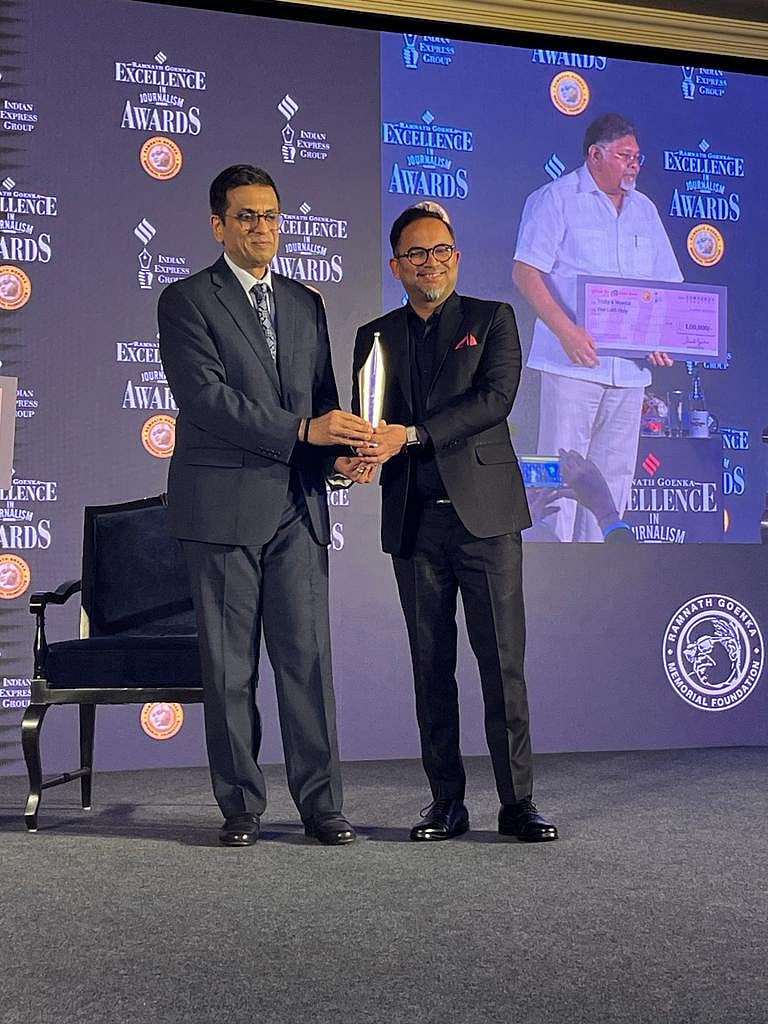 The Quint's Tridip K Mandal Wins Ramnath Goenka Excellence in