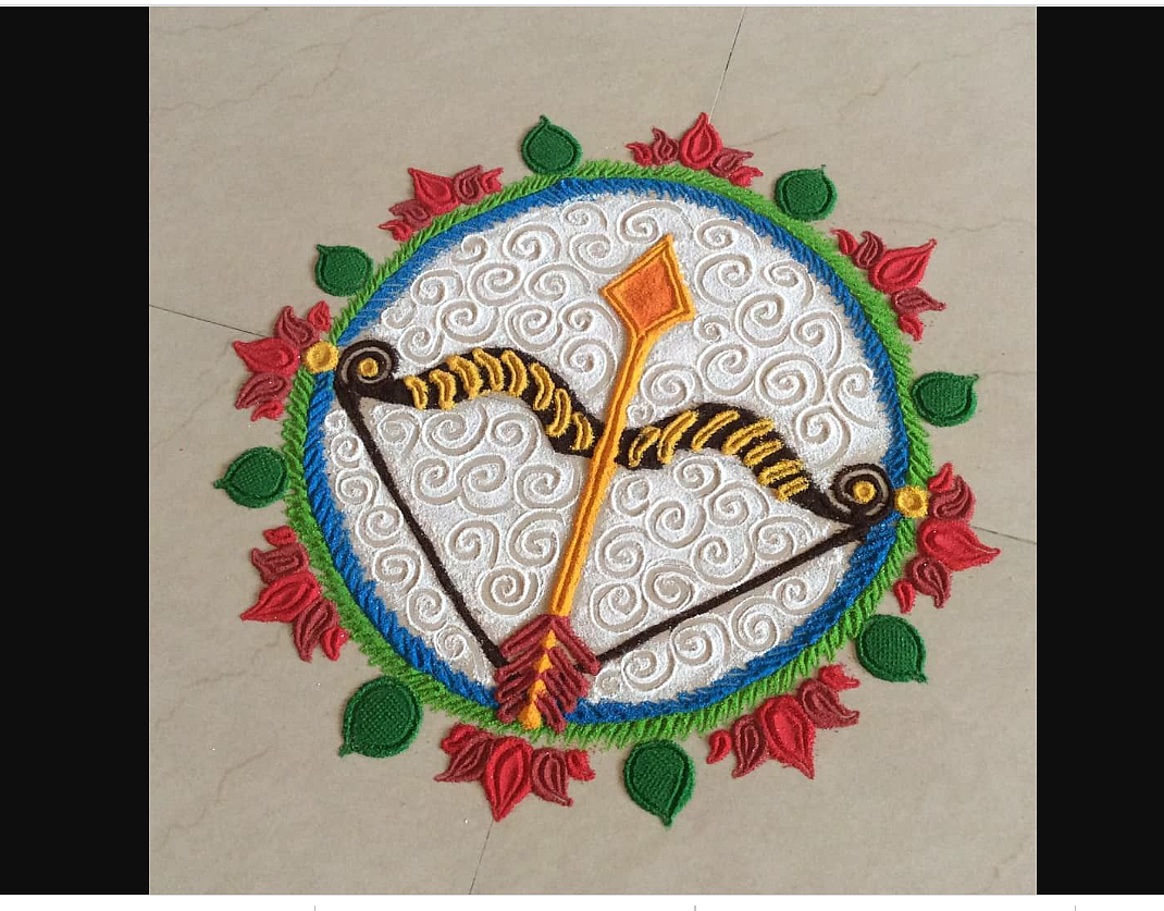 Ram Navami Rangoli Designs 2023: Easy and Creative Rangoli to Decorate Home