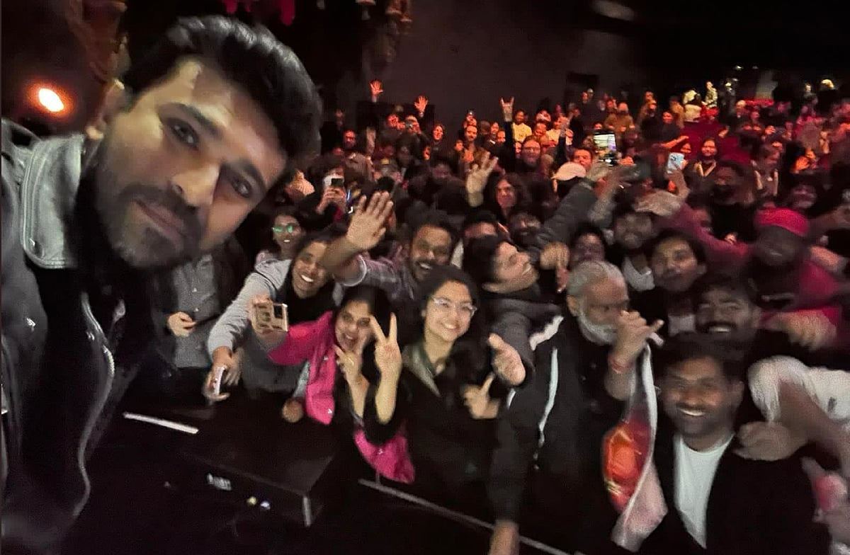 'RRR' Gets Standing Ovation At Los Angeles Screening; Ram Charan Shares