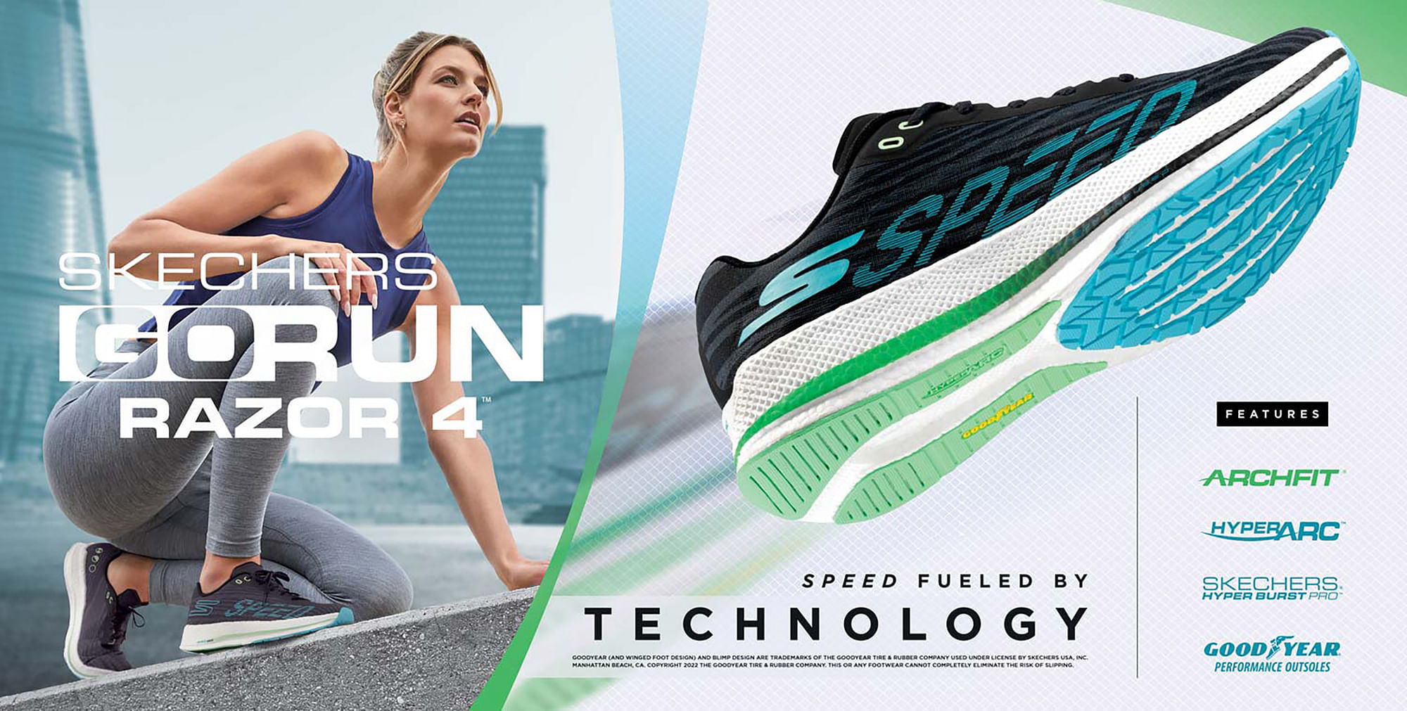 Skechers go sales run razor 4