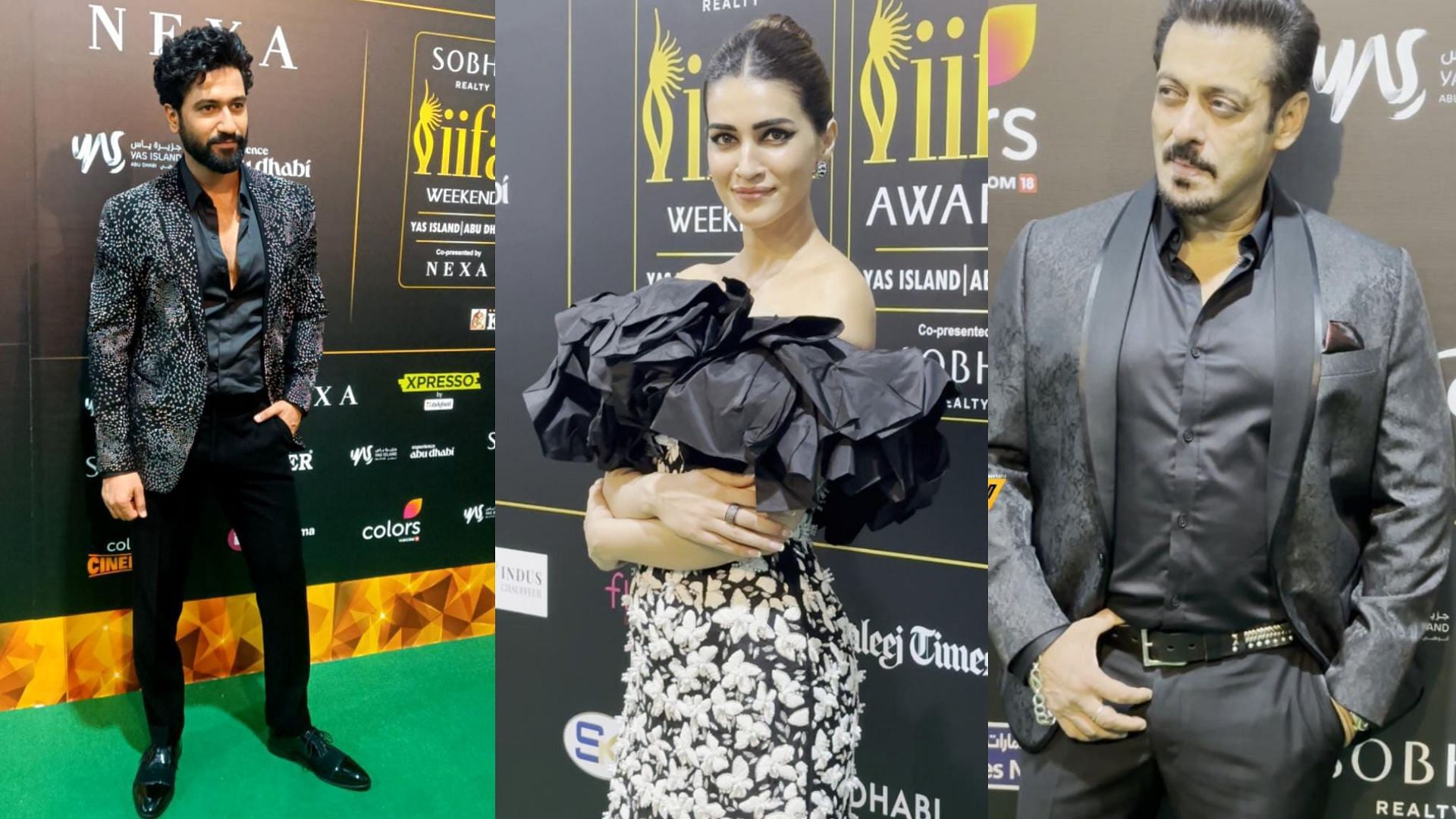 Iifa Rocks 2023 Kriti Sanon Salman Khan And Others Attend In Style 