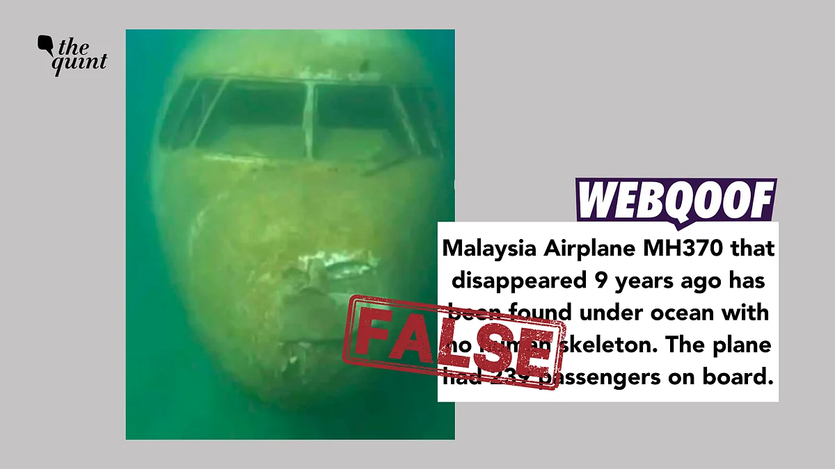 Fact-Check | Was Malaysia Airlines’ MH370 Found Underwater With No ...