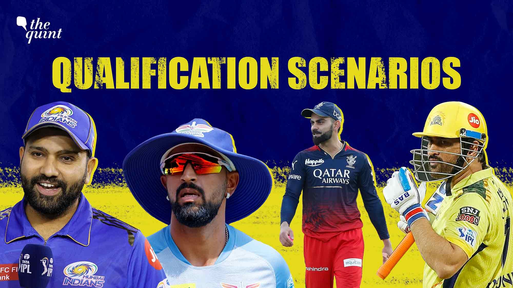 IPL 2023 Playoffs Race Qualification Scenarios of All Teams After LSG vs