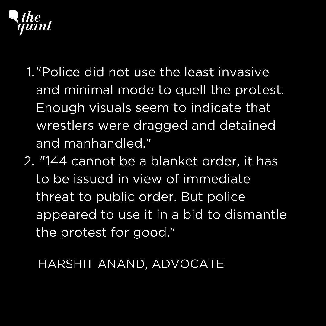 Wrestlers' Protest Can Delhi Police Action Stand Legal Scrutiny?