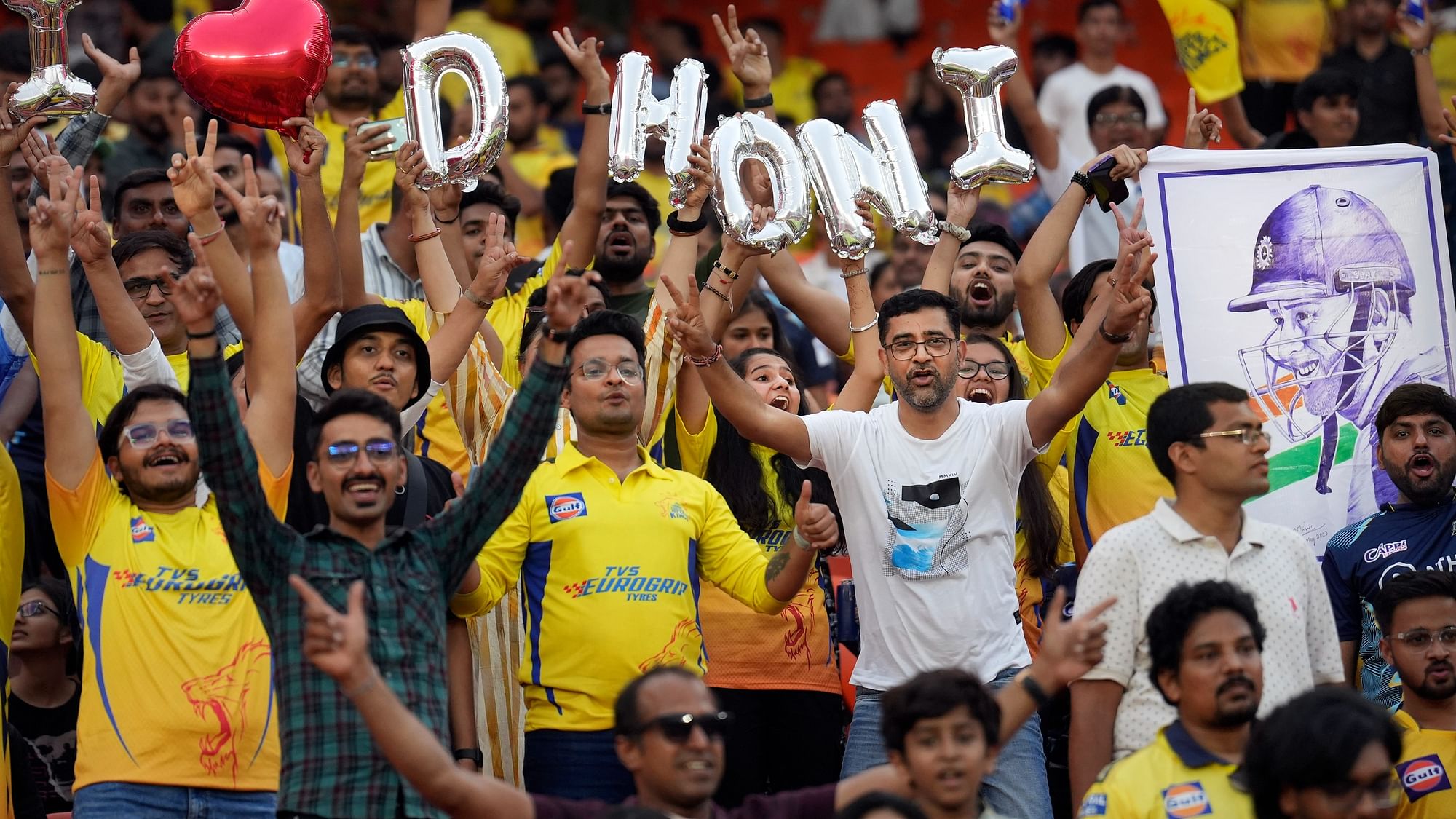 In Photos: Despite Postponement, Fans Pack Narendra Modi Stadium for ...