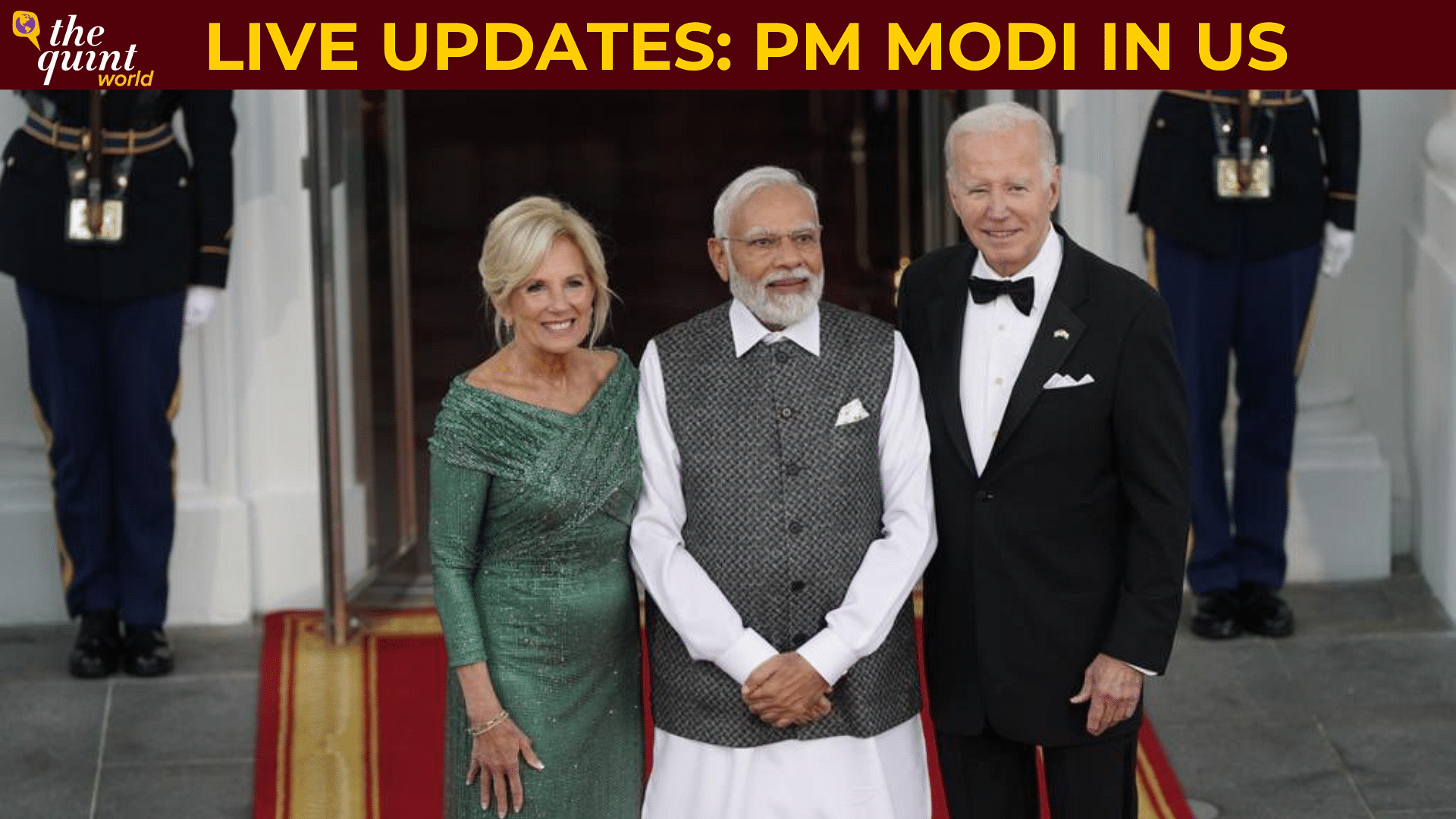 Pm Narendra Modi Us Visit 2023 Live News Updates Pm Modi Raises Toast