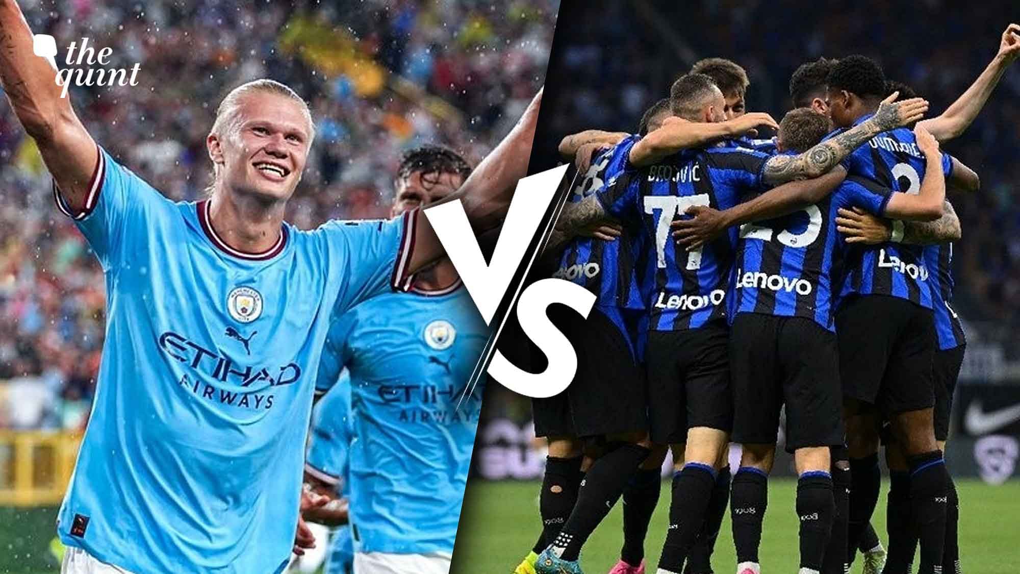 A escalação do Manchester City contra a Inter de Milão na final da  Champions League 2022/23