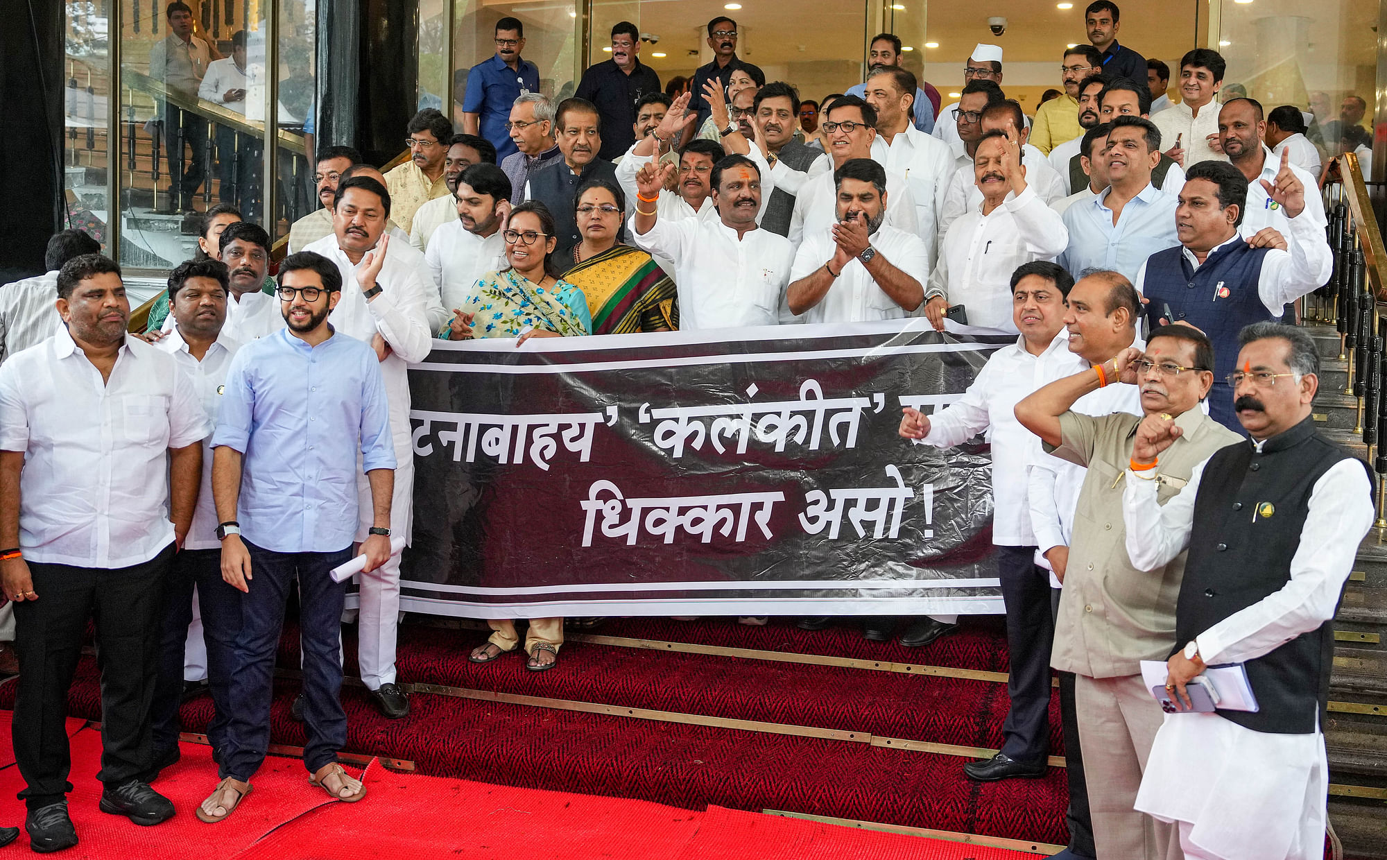 Maharashtra Assembly Day 1: Ajit Pawar Meets Sharad Pawar To Take His ...