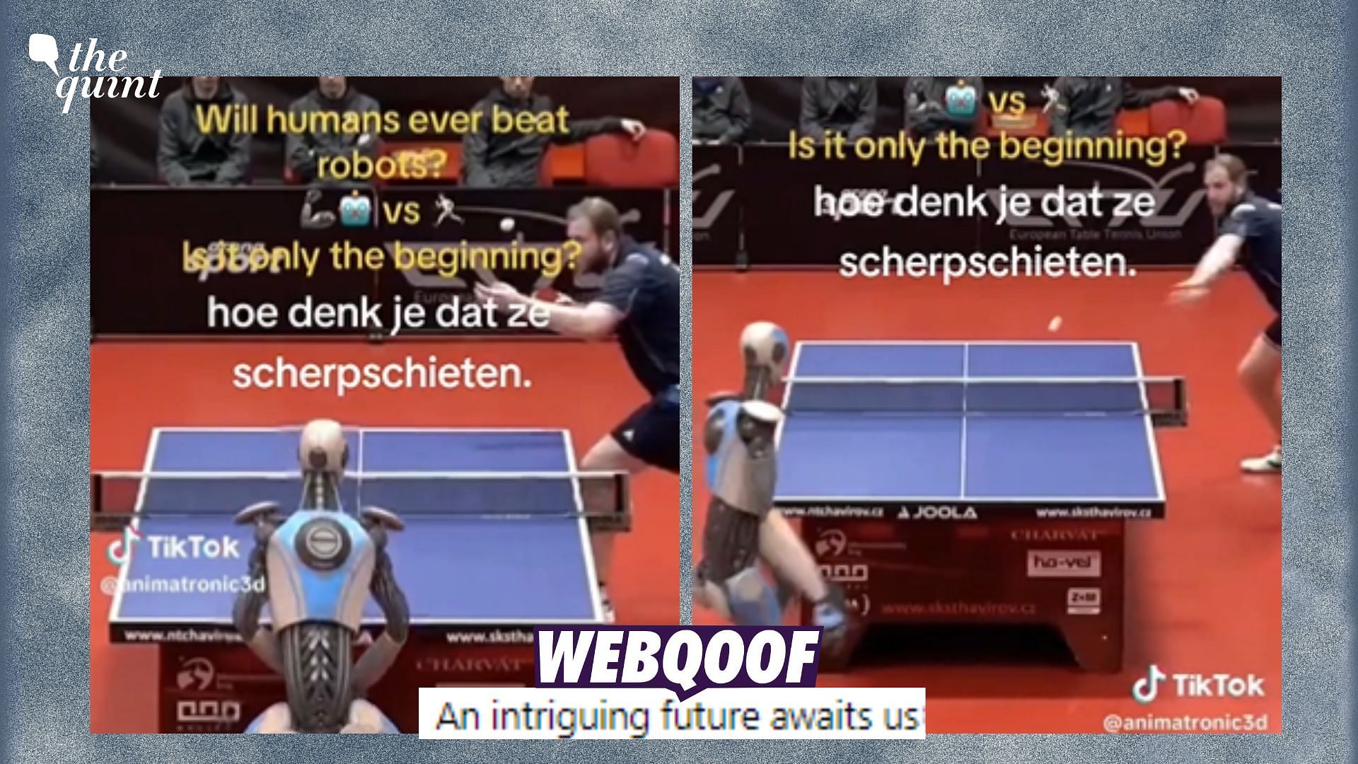 Un robot bat un humain au Ping-Pong ? La vidéo aux 45 millions de