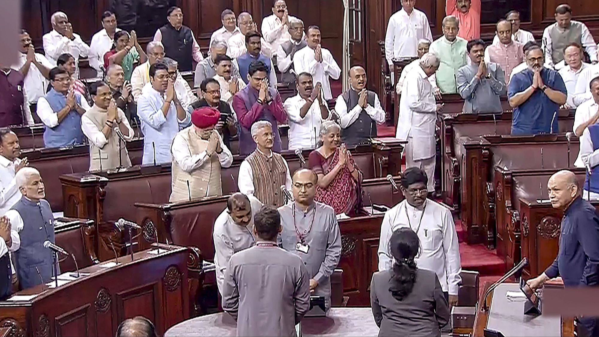 In Photos: Delhi Services Bill Introduced, Dhankhar Urges Oppn To End ...