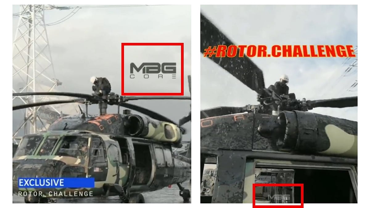 Factcheck Animated Video of 'Rotor Challenge' Viral as Real Stunt on