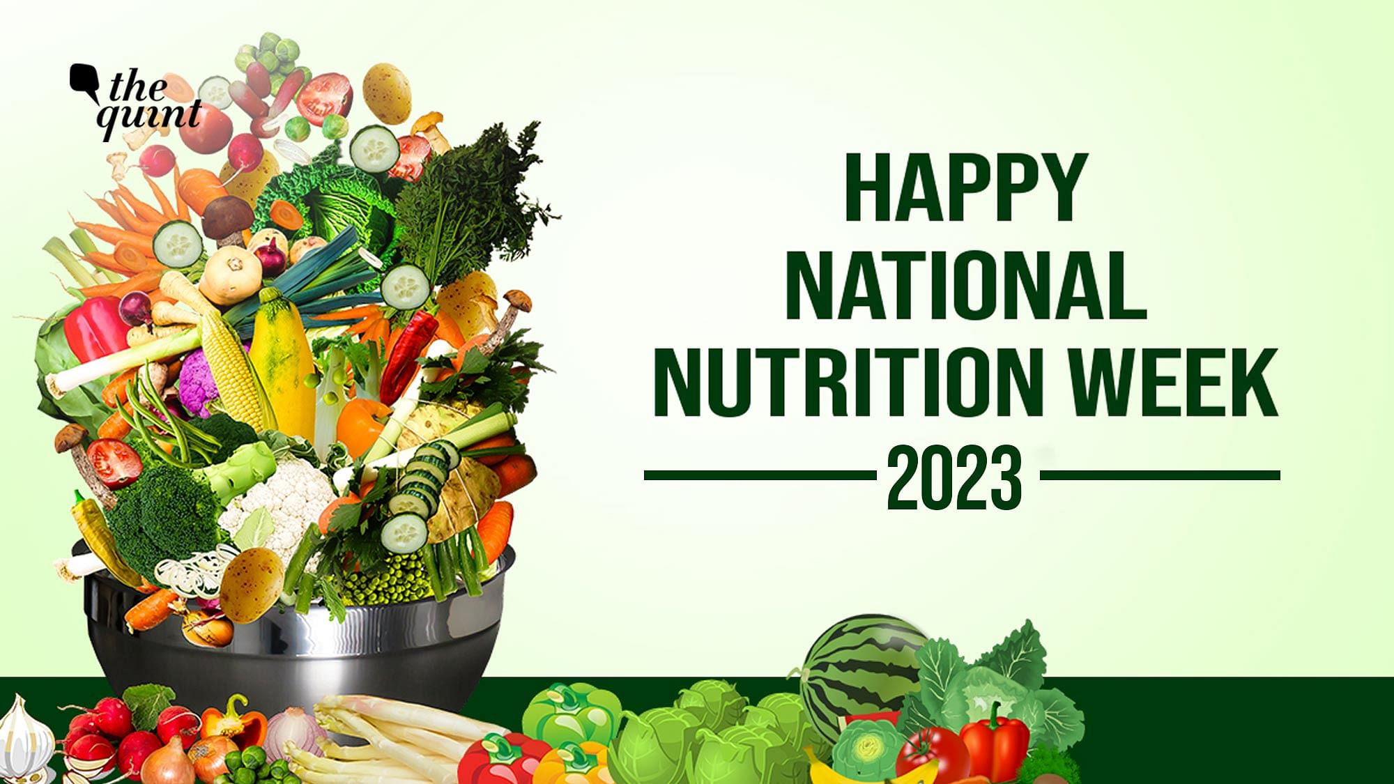 National Nutrition Week 2023 in India Date, Theme, History