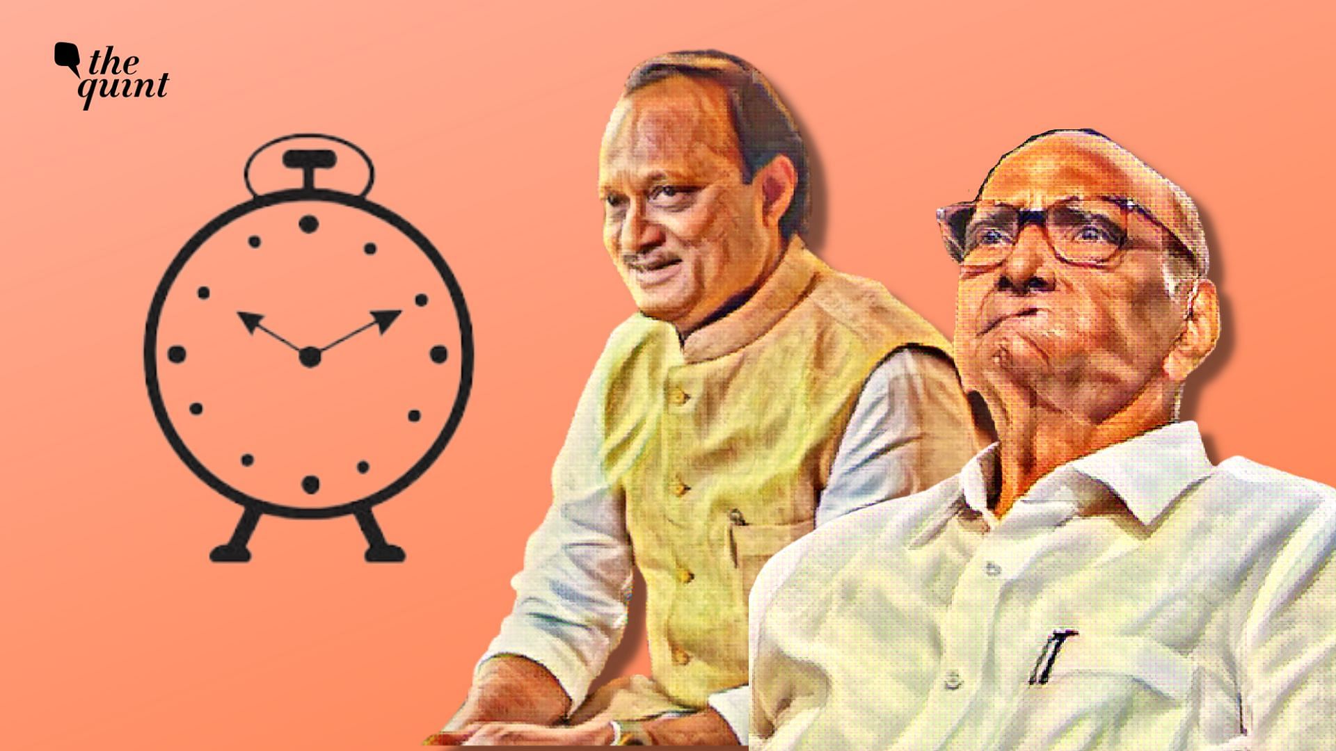 Sharad Pawar Vs Ajit Pawar | The 'Clock' Is Ticking: Sharad Pawar Under ...