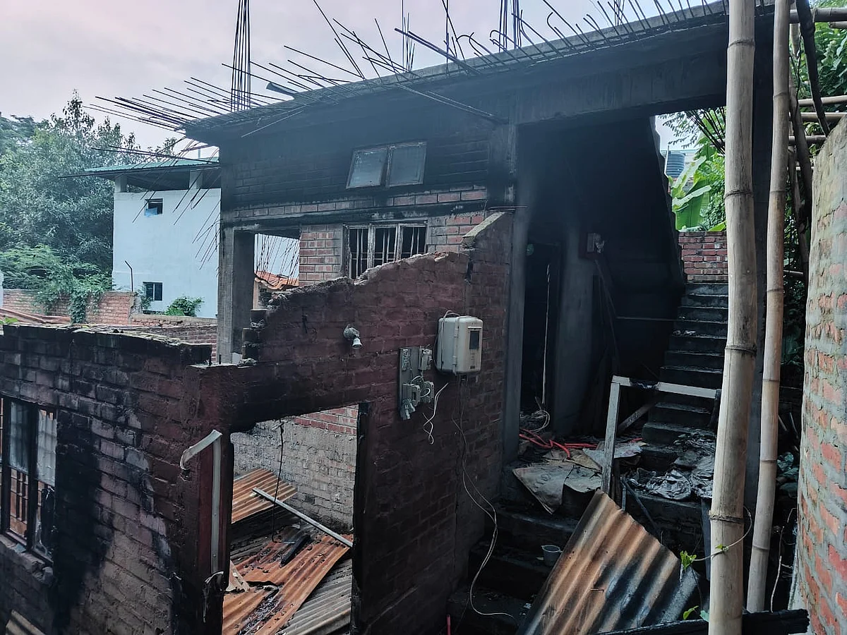 Compound House Manipur 'Where Will We Go?' Ask Meiteis as '500 Homes Razed' in Manipur's ...