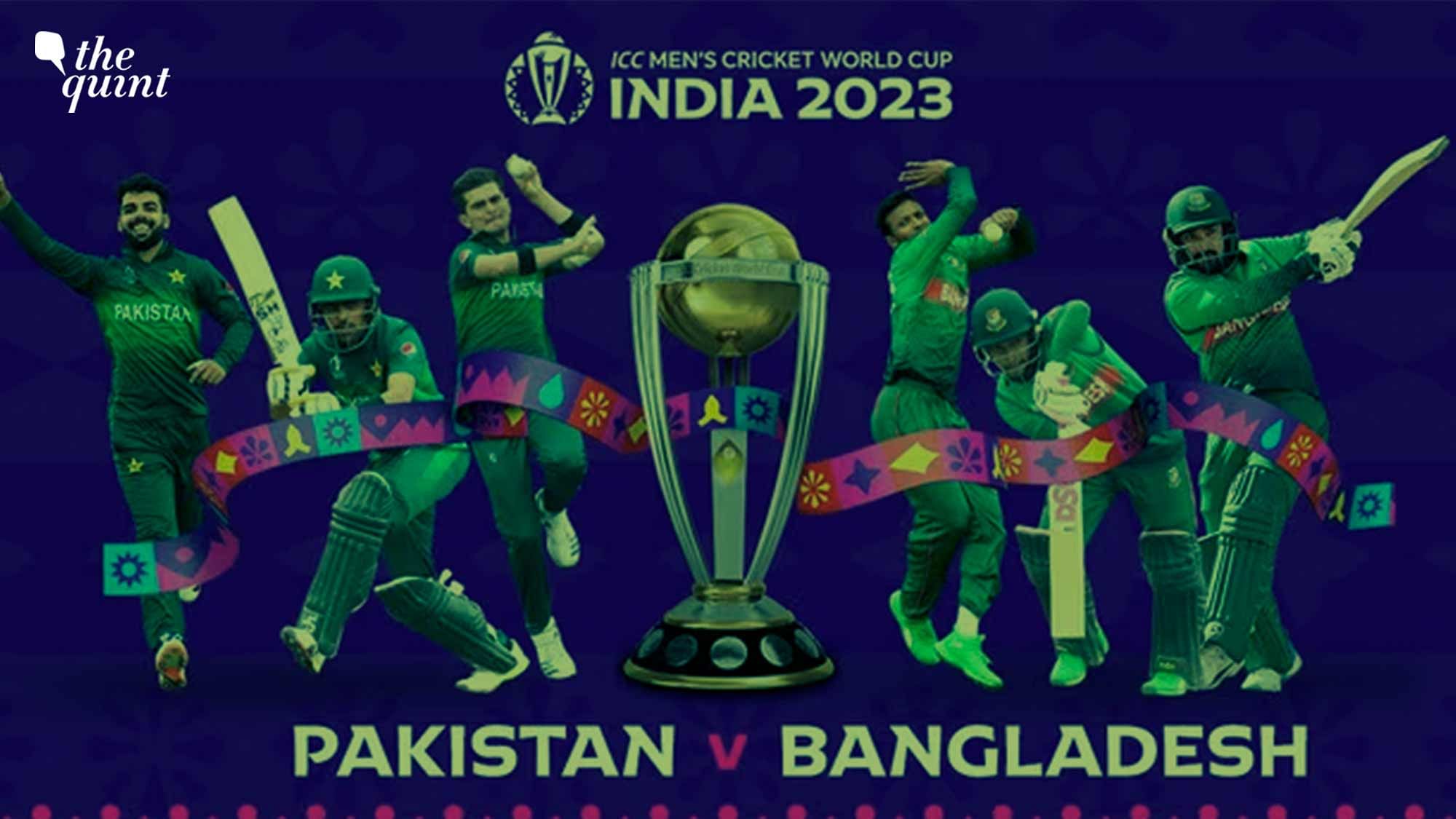 Pakistan vs Bangladesh Match Today ICC Cricket World Cup 2023, When