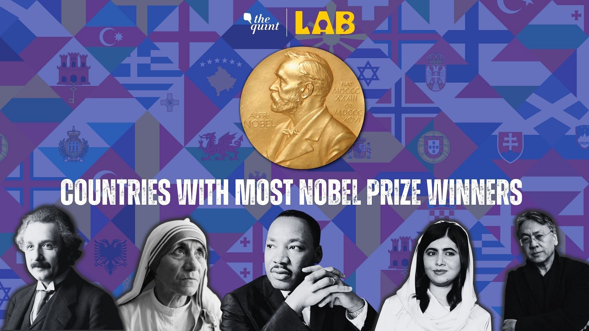 Nobel Prize Infographic: Which Country Has Most Winners? How Many Women ...