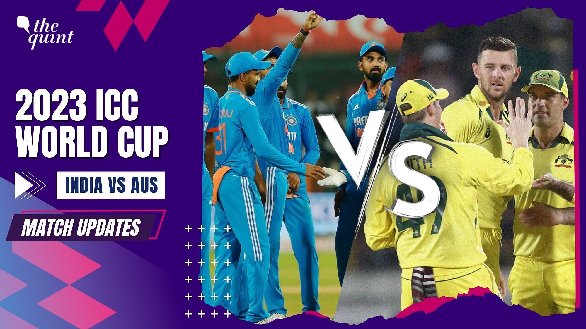 India vs Australia Live Updates, ICC World Cup 2023 Kohli Departs