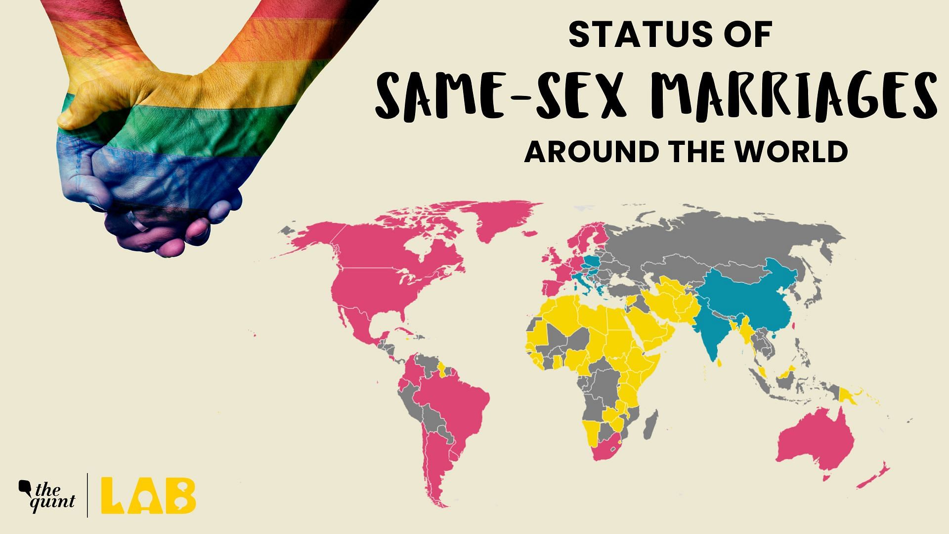 Infographic Map Legal Status Of Same Sex Marriages In Different   Miscellaneous  1  