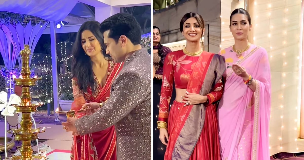 katrina-kaif-shilpa-shetty-kriti-sanon-attend-navratri-puja-in-kerala