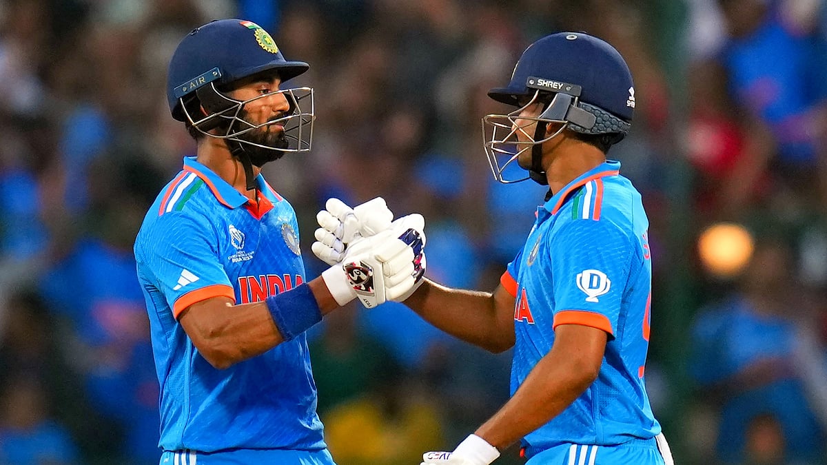 In Photos ICC World Cup 2023 Shreyas Iyer KL Rahul s Tons Propel in-photos-icc-world-cup-2023-shreyas-iyer-kl-rahul-s-tons-propel
