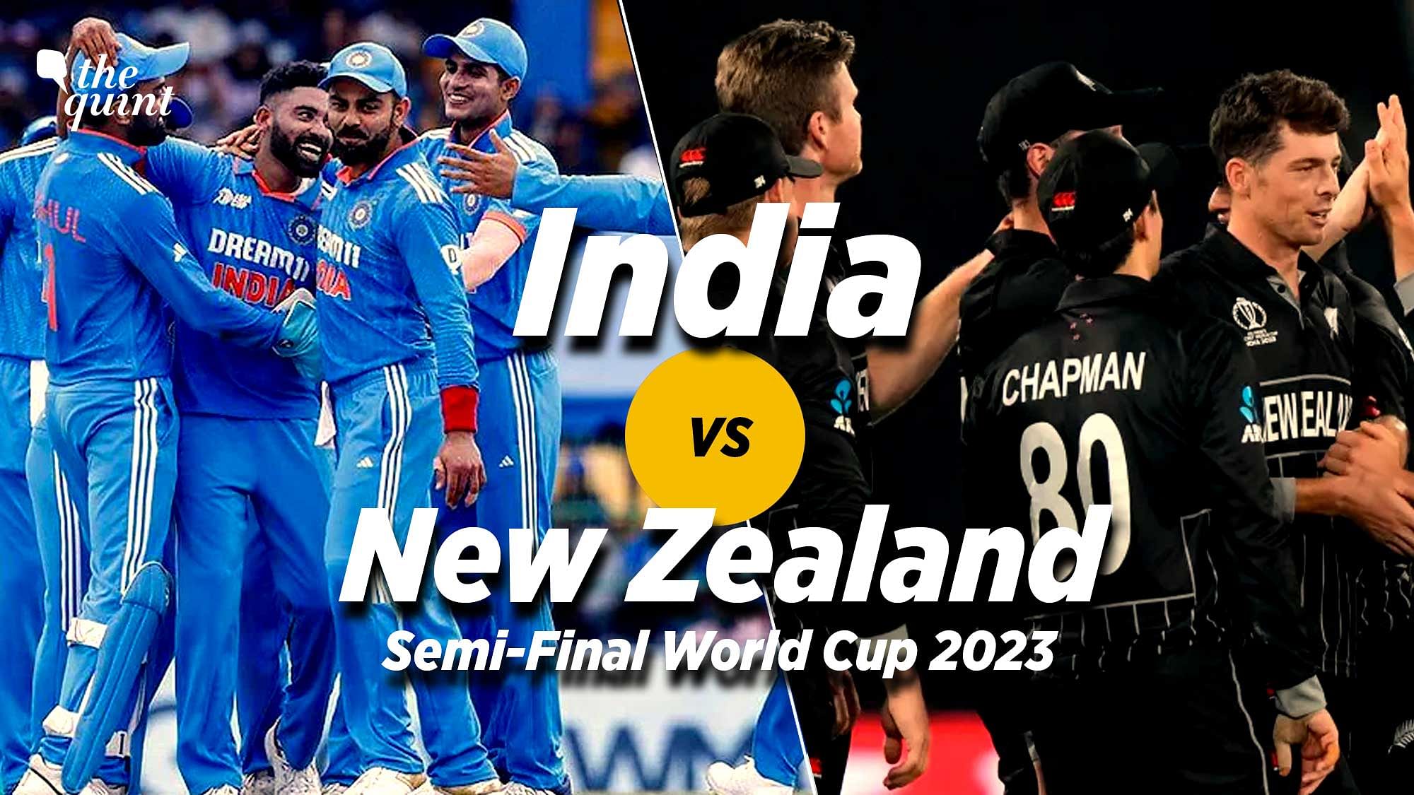 India vs New Zealand Semifinal How To Watch IND vs NZ World Cup Live
