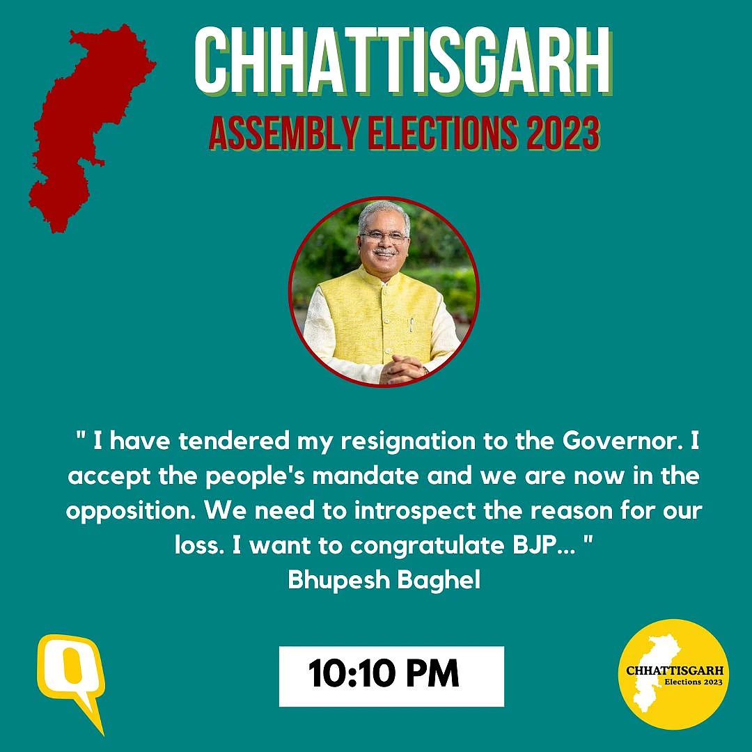 Chhattisgarh Election Results LIVE Updates: BJP Registers Biggest-Ever Chhattisgarh Election Results LIVE Updates: BJP Registers Biggest-Ever